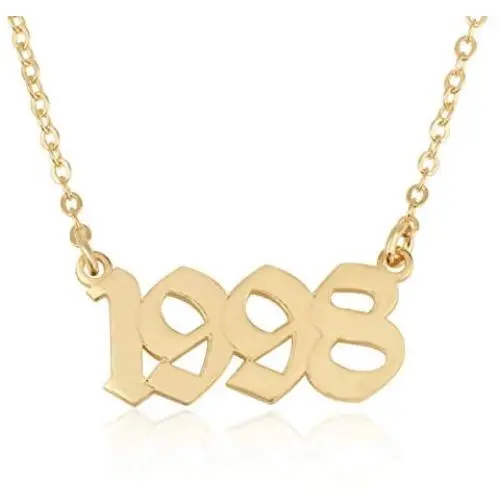 Beleco Jewelry Personalized Birth Year Number Necklace, Anniversary Or Birthday Date Necklace, Any Number Necklace 15 Font Styles, Customized Date Necklace, Perfect Gift For Her, Jewelry For Women, Girlfriend And Wife, Birthday Present Beleco Jewelry Personalized Birth Year Number Necklace, Anniversary Or Birthday Date Necklace, Any Number Necklace 15 Font Styles, Customized Date Necklace, Perfect Gift For Her, Jewelry For Women, Girlfriend And Wife, Birthday Present