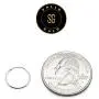 SOLIDGOLD - 14K Endless Gold 10-20mm Infinity Hoop Sleeper Earrings | Yellow, Rose & White Gold SOLIDGOLD - 14K Endless Gold 10-20mm Infinity Hoop Sleeper Earrings | Yellow, Rose & White Gold