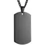 HZMAN Mens High Polishing Stainless Steel Dog Tag Pendant Necklace 22+2 Inch Link Chain HZMAN Mens High Polishing Stainless Steel Dog Tag Pendant Necklace 22+2 Inch Link Chain