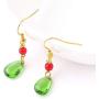 Jojos Bizarre Adventure Drop Earrings Anime gold Dangle Earrings for Women Jean Pierre Polnareff Earring Cosplay Accessories