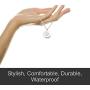 EMF Protection Pendant Necklace – Stylish Water Resistant Stainless Steel EMF Neutralizer Pendant with Additional Energy Elements – Electromagnetic Protection Jewelry with Dual Technology