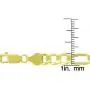 18K Gold Plated Sterling Silver Figaro Link 925 Necklace Chains 3MM - 8.5MM, 16'' - 30'', Gold Chain Necklace for Men & Women, Made In Italy, Next Level Jewelry 18K Gold Plated Sterling Silver Figaro Link 925 Necklace Chains 3MM - 8.5MM, 16'' - 30'', Gold Chain Necklace for Men & Women, Made In Italy, Next Level Jewelry