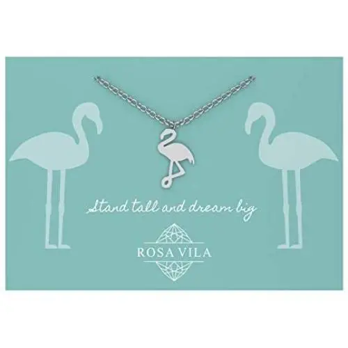 Rosa Vila Flamingo Necklace, Flamingo Gifts for Women and Girls, Flamingo Pendant, Bird Necklaces, Flamingo Jewelry for Women, Flamingo Gift, Flamingo Accessories, Bird Jewelry, Bird Pendant Rosa Vila Flamingo Necklace, Flamingo Gifts for Women and Girls, Flamingo Pendant, Bird Necklaces, Flamingo Jewelry for Women, Flamingo Gift, Flamingo Accessories, Bird Jewelry, Bird Pendant