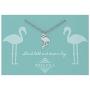 Rosa Vila Flamingo Necklace, Flamingo Gifts for Women and Girls, Flamingo Pendant, Bird Necklaces, Flamingo Jewelry for Women, Flamingo Gift, Flamingo Accessories, Bird Jewelry, Bird Pendant