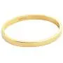 Edforce Stainless Steel Womens 18k Gold Plated Stackable Bangle Bracelet Hinged Oval-Shape Slip-On, (58mm x 49mm) Edforce Stainless Steel Womens 18k Gold Plated Stackable Bangle Bracelet Hinged Oval-Shape Slip-On, (58mm x 49mm)