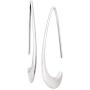 Silpada Silhouette Tapered Wire Open Drop Earrings in Sterling Silver