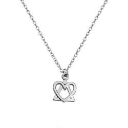 BEKECH Adoption Jewelry Adoption Gift Adoption Heart Pendant Necklace Adoptive Mom Jewelry Foster Mom Gift Stepmom Gift