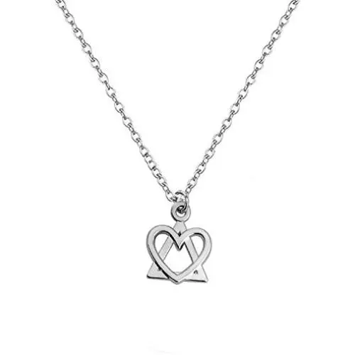 BEKECH Adoption Jewelry Adoption Gift Adoption Heart Pendant Necklace Adoptive Mom Jewelry Foster Mom Gift Stepmom Gift