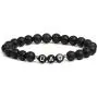 Xusamss Fashion 8MM Natural Stone Matte Agate Turquoise Elastic Bracelet DAD Bead Bracelet Xusamss Fashion 8MM Natural Stone Matte Agate Turquoise Elastic Bracelet DAD Bead Bracelet