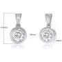 La Joya 1/4-1 Carat Total Weight (cttw) Certified Lab Grown Diamond Pendant Necklace - Solid 14k White Or Yellow Gold Bezel Setting With Adjustable Chain - GH Color And VS/SI Clarity Up Diamonds La Joya 1/4-1 Carat Total Weight (cttw) Certified Lab Grown Diamond Pendant Necklace - Solid 14k White Or Yellow Gold Bezel Setting With Adjustable Chain - GH Color And VS/SI Clarity Up Diamonds