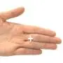 Sterling Silver Mini Cross Charm Pendant