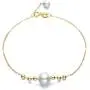 Freshwater Cultured White Pearl Bracelet 18K Yellow Gold Adjustable Link Chain 8-8.5mm Pearl Bracelet Wrist Jewelry Gifts for Women Girls Freshwater Cultured White Pearl Bracelet 18K Yellow Gold Adjustable Link Chain 8-8.5mm Pearl Bracelet Wrist Jewelry Gifts for Women Girls