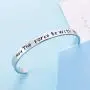 LParkin May The Force Be with You Cuff Bracelet Stainless Steel High Polished Finish Cuff Bracelet Men Women LParkin May The Force Be with You Cuff Bracelet Stainless Steel High Polished Finish Cuff Bracelet Men Women