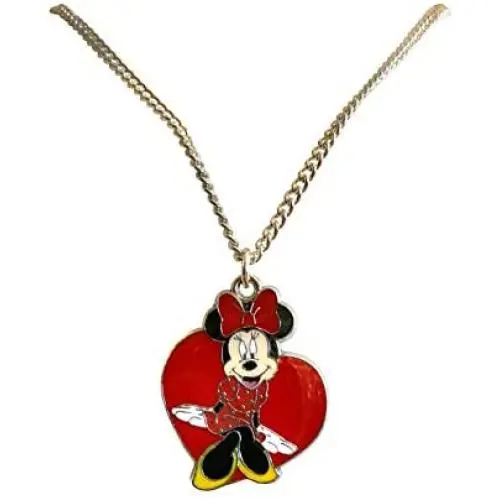 Porter Gallery USA Heart Silhouette Minnie Mouse Inspired 16'' Necklace Set Gift Boxed Porter Gallery USA Heart Silhouette Minnie Mouse Inspired 16'' Necklace Set Gift Boxed