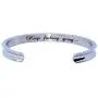 Raysunfook Inspirational Bracelet Mantra Quote Keep Going Cuff Bangle Motivational Encouragement Jewelry for Women Raysunfook Inspirational Bracelet Mantra Quote Keep Going Cuff Bangle Motivational Encouragement Jewelry for Women