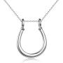 POPLYKE Ring Holder Necklace 925 Sterling Silver Ring Keeper Pendant Jewelry Gifts for Women