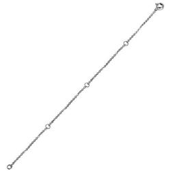 FENCCI 14K Solid Gold Chain Necklace Extender 2,3,4 Inch, Delicate Durable Adjustable Gold Chain Extender for Gold Necklace Bracelet