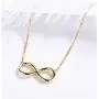 Carleen 14K Solid Real Gold Well Crafted Small Cute Infinity Pendant Necklace Dainty Simple Fine Jewelry Gifts for Women Girls Teens with 16+2 Solid Gold Chain,19x8mm Carleen 14K Solid Real Gold Well Crafted Small Cute Infinity Pendant Necklace Dainty Simple Fine Jewelry Gifts for Women Girls Teens with 16+2 Solid Gold Chain,19x8mm