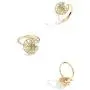 Moon Star Fidget Ring Womens Wedding Band Cubic Zirconia Spinner Ring Girls Rotatable Rings Relieving Anxiety and Stress, Gold Color Moon Star Fidget Ring Womens Wedding Band Cubic Zirconia Spinner Ring Girls Rotatable Rings Relieving Anxiety and Stress, Gold Color