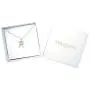 Sterling Silver CZ Horoscope Zodiac Sign Pendant Necklace, 16+2'' Extender