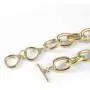 Cool Punk Wide Cuban Link Chain Bracelet Gold Plated Stainless Steel Oval Adjustable CZ Bracelet Costume Jewelry for Women Girls Birthday Gifts Cool Punk Wide Cuban Link Chain Bracelet Gold Plated Stainless Steel Oval Adjustable CZ Bracelet Costume Jewelry for Women Girls Birthday Gifts