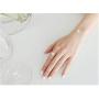 ONEYIM 5Pcs Women Fashion Jewelry Set Silver Small Daisy Flower Necklace Earring Ring Bangle Set Jewelry Sets
