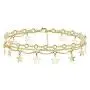 CHESKY 14K Gold/Silver Plated Layered Rhinestone Fishbone Anklet Adjustable Crystal Foot Chain Round Beaded Evil Eye Ankle Bracelet for Women Teen Girls CHESKY 14K Gold/Silver Plated Layered Rhinestone Fishbone Anklet Adjustable Crystal Foot Chain Round Beaded Evil Eye Ankle Bracelet for Women Teen Girls