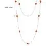 Swarovski Station Necklace Sterling Silver for Women 18 Inches Long Chain Necklace with Swarovski Crystals Swarovski Station Necklace Sterling Silver for Women 18 Inches Long Chain Necklace with Swarovski Crystals