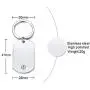 MPRAINBOW Customize Free Engraving Medical Alert Key Chain for Men Boy Diabetes Emergency Key Chain