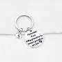 FUSTMW Grandma Grandpa Est.2021 Keychain Promoted from Dog Grandma Grandpa to Human Grandma Grandpa Gifts Grandchild Announcement Gifts