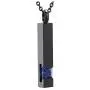 AIWENXI Crystal Memorial Jewelry for Ashes Stainless Steel Cremation Jewelry Urn Necklace Keepsake Pendant Locket for Men Women AIWENXI Crystal Memorial Jewelry for Ashes Stainless Steel Cremation Jewelry Urn Necklace Keepsake Pendant Locket for Men Women