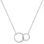 Lcherry Niece Necklace Two Interlocking Infinity Double Circles S925 Sterling Silver Necklace to My Niece Gift for Women Lcherry Niece Necklace Two Interlocking Infinity Double Circles S925 Sterling Silver Necklace to My Niece Gift for Women