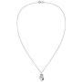 Powerful Oval-Shaped Stallion .925 Sterling Silver Horse Pendant Necklace