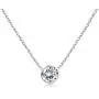 Sllaiss 925 Sterling Silver Swarovski Cubic Zirconia Solitaire Pendant Necklace White Round-Cut CZ Chain Necklace ,Fine Jewelry for Anniversary Christmas 16.5”+2” Sllaiss 925 Sterling Silver Swarovski Cubic Zirconia Solitaire Pendant Necklace White Round-Cut CZ Chain Necklace ,Fine Jewelry for Anniversary Christmas 16.5”+2”