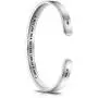 Ratoy Inspirational Bracelets for Women Teen Girl Personalized Birthday Cuff Bangle Keep Going Motivational Mantra Quote Jewelry for Her Mom