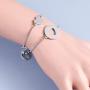 G-Ahora Mother Daughter Bracelet Set of 1 2 3 Matching Heart Jewelry Gift for Mom Daughter