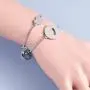 G-Ahora Mother Daughter Bracelet Set of 1 2 3 Matching Heart Jewelry Gift for Mom Daughter