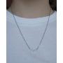 2Pcs Old English Zodiac Necklaces, 18K Gold Silver 12 Constellation Pendant Necklace for Women Girls, Horoscope Astrology Letter Necklace Birthday Gift