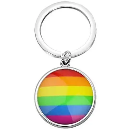 WSNANG Gay Lesbian Pride Keychain LGBT Relationship Love is Colorful Jewelry Bisexual Pride Gift Transgender Pride Gift WSNANG Gay Lesbian Pride Keychain LGBT Relationship Love is Colorful Jewelry Bisexual Pride Gift Transgender Pride Gift