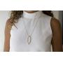 Moderne Monocle - Rose Gold Magnifying Pendant Necklace.. Stylish Alternative to Reading Glasses. Harlow Rose Gold