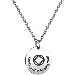 MAOFAED Sobriety Gift Addiction Recovery Gift AA Gift NA Gift One Day at a Fucking Time AA NA Recovery Sobriety Gift