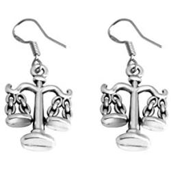AKTAP Attorney Lawyer Earrings Gift Scales of Justice Earrings Libra Earrings Jewelry Law School Graduation Gifts