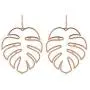 Coconut Palm Leaf Earrings Tropical Monstera Leaf Dangle Drop Earrings for Women Girls Jewelry Decor Coconut Palm Leaf Earrings Tropical Monstera Leaf Dangle Drop Earrings for Women Girls Jewelry Decor