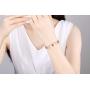 Tarring Shiny Star Identification Bracelets for Women Medical Alert Bracelet with Free Engraving