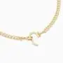 gorjana Womens Wide Curb Chain Link Wilder Necklace, 18K Gold Plated, Parker Clasp