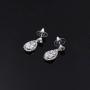 UDORA Crystal Necklace Earrings Bracelet Jewelry Sets for Bridal Bridesmaid Wedding Party