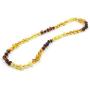 Amber Jewelry Shop Baltic Amber Necklace (Unisex) 13 inches/Certified Genuine Baltic Amber Necklace