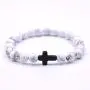 SOFTONES 4PCS Cross Beads Bracelet for Men Women 8mm Healing Lava Stone Stretch Bracelets,7.5'' … SOFTONES 4PCS Cross Beads Bracelet for Men Women 8mm Healing Lava Stone Stretch Bracelets,7.5'' …