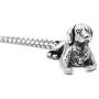 Dog Necklace for Men, Vintage Puppy Dog Pendant Necklace with 25.6” Chain, Cute Dog Totem Amulet Necklace, Hip Hop Necklace, Punk Rock Animal Dog Jewelry for Men Boys, Pet Lovers Gifts