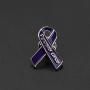 CENWA Pancreatic Awareness Gift Pancreatic Purple Ribbon Pin Pancreatic Enamel Cancer Support Jewelry